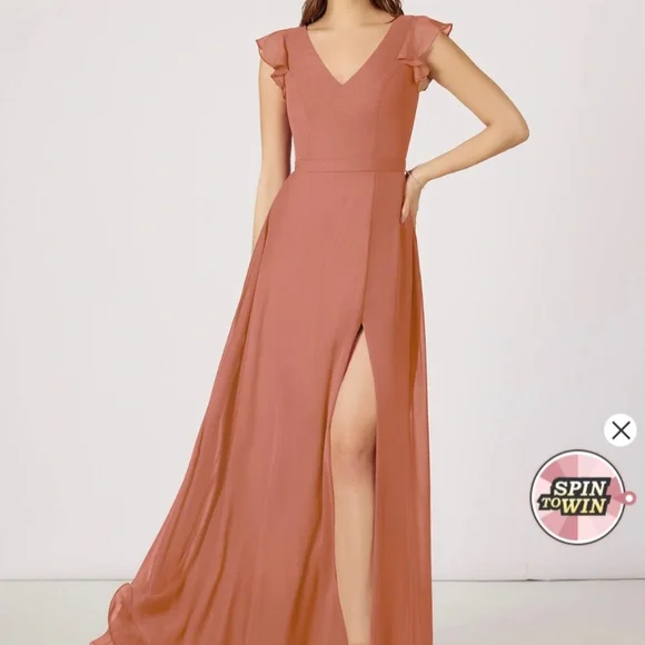 mai tai bridesmaid dress Azazie Dakota